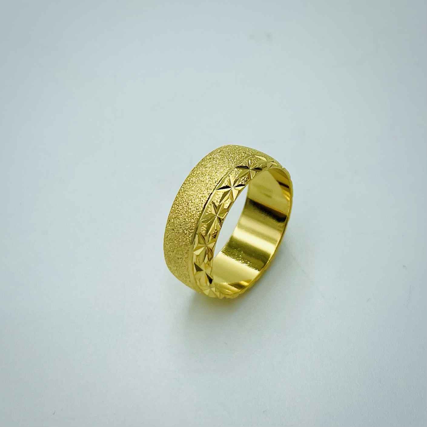 Gold-Plated Stainless Steel Ring