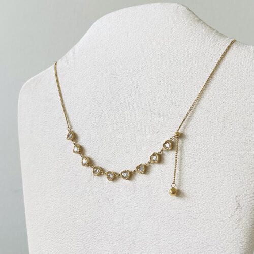 Stainless Hearts Necklace